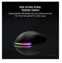 GAMEPOWER FENIX GAMING RGB 24.000DPI Triple Mode (Kablolu/Bluetooth/2.4G) Siyah Gaming Mouse